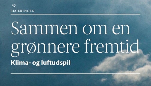 Regeringsudspil: Sammen om en grønnere fremtid Regeringsudspil: Sammen om en grønnere fremtid
