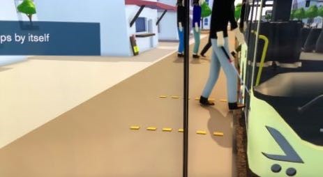 Busserne stopper det samme sted hver gang Busserne stopper det samme sted hver gang