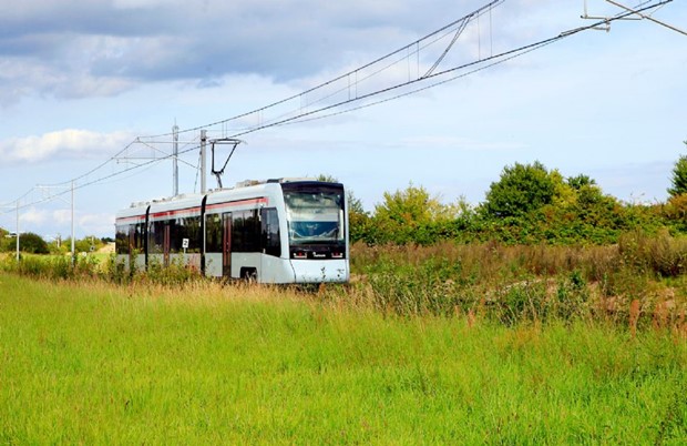 Letbanen i Aarhus kører testkørsler mod Odder og Lisbjerg Letbanen i Aarhus kører testkørsler mod Odder og Lisbjerg