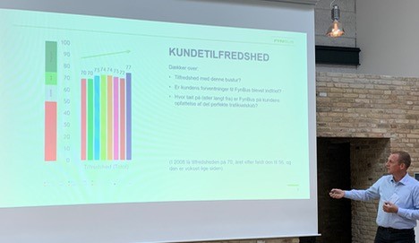 Fynske passagerer er mere tilfredse end tidligere Fynske passagerer er mere tilfredse end tidligere