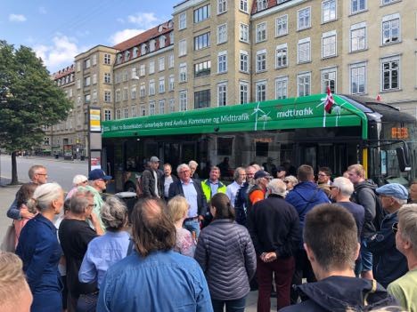 Aarhus har fået fire 12-meters elbusser - flere kan følge efter Aarhus har fået fire 12-meters elbusser - flere kan følge efter