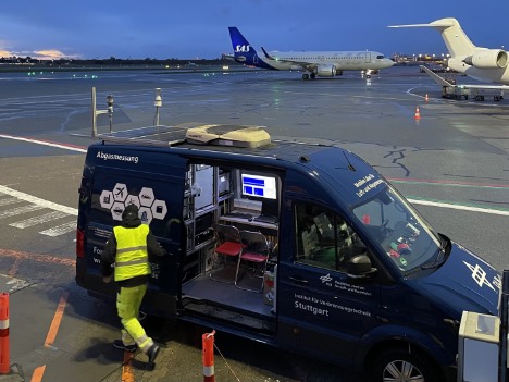 Effekten af bæredygtigt flybrændstof bliver målt i Københavns Lufthavn