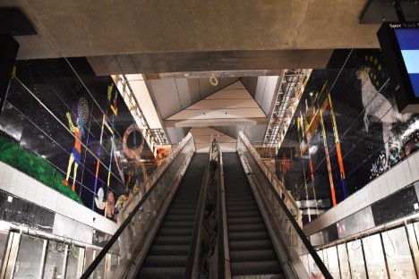 Metrostation åbner for nysgerrige før metro-togene kører Metrostation åbner for nysgerrige før metro-togene kører