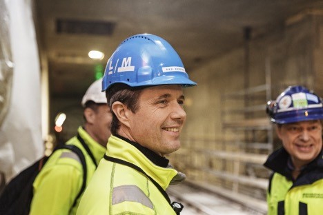 Kong Frederik X indvier Hovedstadens nye Metrostationer Kong Frederik X indvier Hovedstadens nye Metrostationer