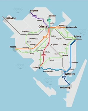 Fyn fr hjfrekvent busnet