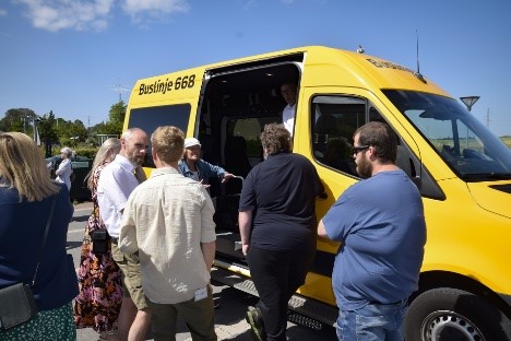 Forsøg med ny flexbus-rute skal give bedre kollektiv trafik i landområder Forsøg med ny flexbus-rute skal give bedre kollektiv trafik i landområder
