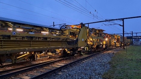 Sporarbejde mellem Fredericia og Padborg bliver afsluttet i lbet af efterret