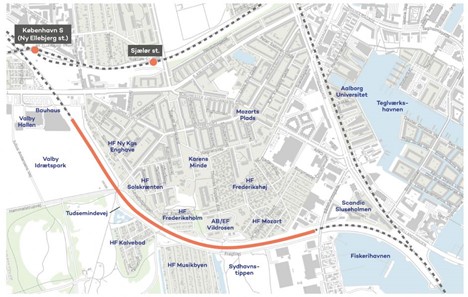 Arbejdet med at anl�gge overhalingsspor i K�benhavn begynder til for�ret