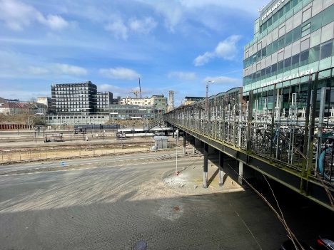 Konstruktion over banegrav er svækket - cykelparkering lukker øjeblikkeligt Konstruktion over banegrav er svækket - cykelparkering lukker øjeblikkeligt